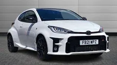 Pure white Used 2021 Toyota Yaris Hatchback | £31,295 (Fair price)
