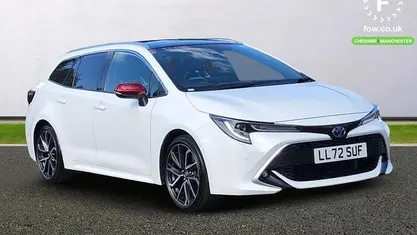 White Used 2022 Toyota Corolla Skyview Edition Estate | £22,499 (Fair price)