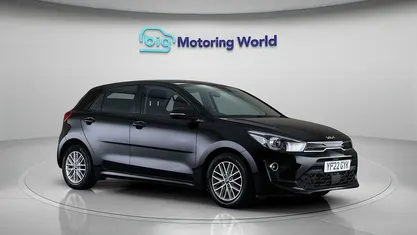 Used Kia Rio 84 HP (61 kW) 2022 Black Hatchback
