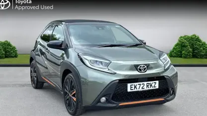 Used Toyota Aygo X Edition 72 HP (52 kW) 2022 Green SUV