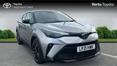 Metal stream bitone (metallic paint) Used 2021 Toyota C-HR Sport SUV | £20,600 (Fair price)