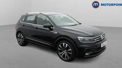 Used VW Tiguan R-line 150 HP (110 kW) 2019 Black SUV