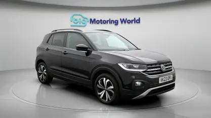 Used VW T-Cross Black Edition 110 HP (80 kW) 2023 Black SUV