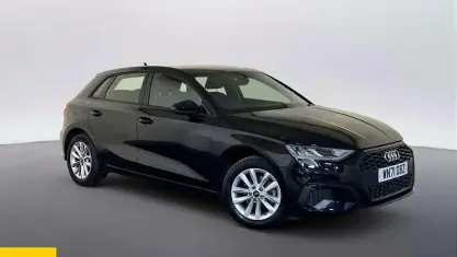 Used Audi A3 Sportback Advanced 110 HP (80 kW) 2022 Black Hatchback