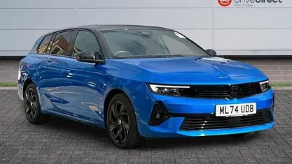 Used Vauxhall Astra S 131 HP (96 kW) 2024 Blue Estate
