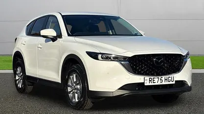 White New 2025 Mazda CX-5 Center-Line SUV | £24,499 (Good price)