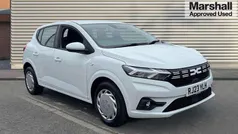 White Used 2023 Dacia Sandero Expression Hatchback | £11,590 (Fair price)