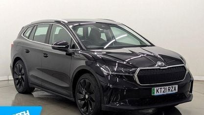 Używany Skoda Enyaq iV Suite 150 kW (204 KM) 2021 Czarny SUV