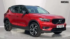 Solid red Used 2021 Volvo XC40 R-Design Pro SUV | £24,752 (Fair price)