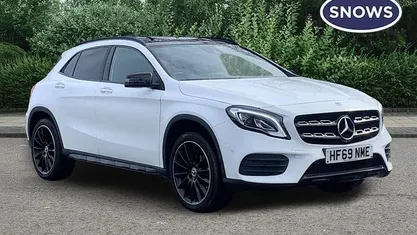 Used Mercedes GLA200 AMG line 156 HP (114 kW) 2019 White SUV