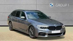 Blue Used 2019 BMW 520 M Sport Estate | £22,995 (Fair price)