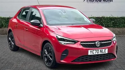 Used Vauxhall Corsa S 101 HP (74 kW) 2020 Red Hatchback