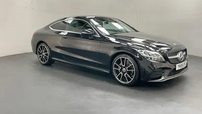 Black Used 2019 Mercedes C220 AMG line Coupe | £16,250 (Good price)