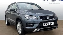 Blue Used 2018 Seat Ateca 4Drive SUV | £12,124 (Fair price)
