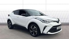 White Used 2022 Toyota C-HR Design SUV | £19,590 (Fair price)