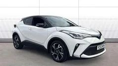 White Used 2022 Toyota C-HR Design SUV | £20,899 (Fair price)