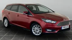 Red Used 2017 Ford Focus Zetec Estate | £4,995 (Fair price)