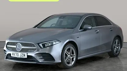 Used Mercedes A250 AMG line 218 HP (160 kW) 2020 Grey Sedan