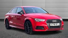 Misano red Used 2018 Audi A3 Black Edition Sedan | £13,470 (Super price)