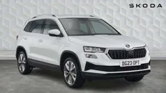 Moon white metallic Used 2023 Skoda Karoq SE L SUV | £24,000 (Fair price)