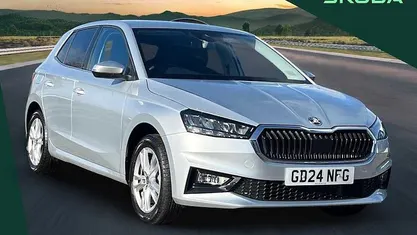 Brilliant silver metallic Used 2024 Skoda Fabia SE L Hatchback | £17,290 (Good price)