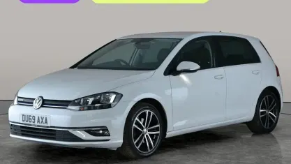 Used VW Golf VII Match 131 HP (96 kW) 2019 White Hatchback