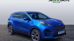 Blue Used 2021 Kia Sportage GT-Line SUV | £17,995 (Fair price)