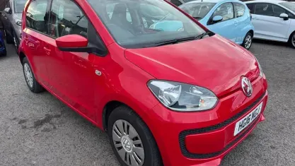 Used VW up! move up! 60 HP (44 kW) 2016 Red Hatchback