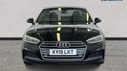 Used Audi A5 S-Line 190 HP (139 kW) 2019 Black Coupe