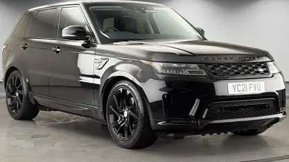 Used Land Rover Range Rover Sport HSE Dynamic 300 HP (220 kW) 2021 Santorini black SUV