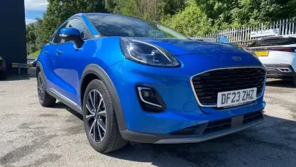 Used Ford Puma Titanium 125 HP (91 kW) 2023 Blue SUV