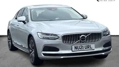 Bright silver Used 2021 Volvo S90 Inscription Sedan | £24,250 (Fair price)