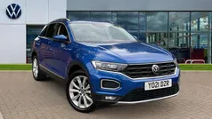 Blue Used 2021 VW T-Roc SEL SUV | £17,505 (Fair price)