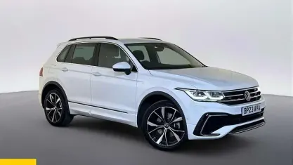 Used VW Tiguan R-line 245 HP (180 kW) 2023 White SUV