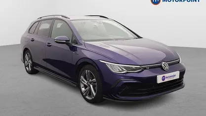 Used VW Golf VIII R-line 150 HP (110 kW) 2022 Blue Estate
