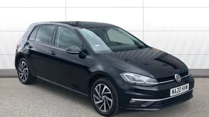 Used VW Golf VII Edition 150 HP (110 kW) 2020 Black Hatchback