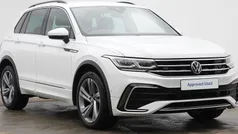 Pure white Used 2023 VW Tiguan R-line Edition SUV | £28,570 (Fair price)