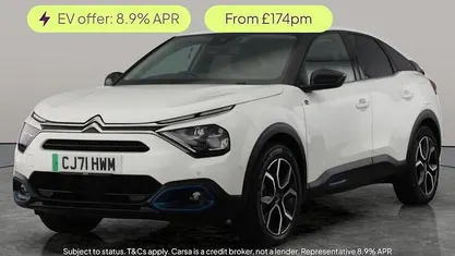 Used 2021 Citroën e-C4 Shine Hatchback | £11,555 (Fair price)