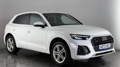 White Used 2023 Audi Q5 S-Line SUV | £29,900 (Good price)