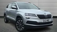 Silver Used 2021 Skoda Karoq SE SUV | £15,500 (Fair price)