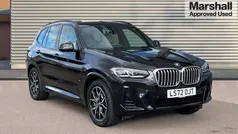 Black Used 2022 BMW X3 M Sport SUV | £35,964 (Fair price)