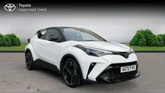 White/black Used 2022 Toyota C-HR Sport SUV | £20,935 (Fair price)