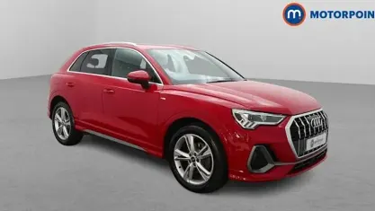 Used Audi Q3 S-Line 150 HP (110 kW) 2021 Red SUV