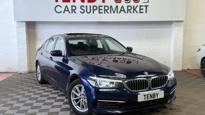 Used BMW 520 Comfort Edition 190 HP (139 kW) 2020 Blue Sedan