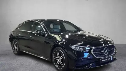Used Mercedes E200 AMG line 204 HP (150 kW) 2025 Black Sedan