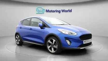 Used Ford Fiesta Active X 101 HP (74 kW) 2019 Blue Hatchback