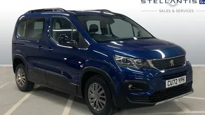 Blue Used 2022 Peugeot Rifter Allure MPV | £17,555 (Fair price)
