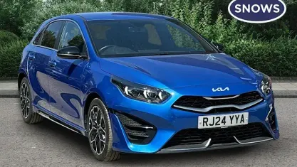 Used Kia Ceed GT-Line 140 HP (102 kW) 2024 Blue Hatchback