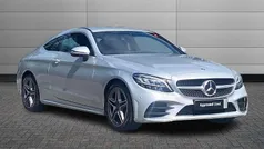 Silver Used 2019 Mercedes C200 AMG line Coupe | £17,550 (Good price)