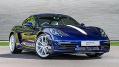 Blue New 2025 Porsche Cayman Edition Coupe | £70,940 (Good price)